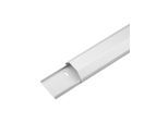 Pro Aluminium Kabel Abdeckung 50mm Weiß