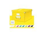 Leitz Click & Store WOW Aufbewahrungs- und Transportbox Mittel (Für A4) Gelb