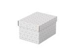 Esselte Home Aufbewahrungs- und Geschenkboxen Klein, 3 Stück Weiß