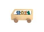 Trixie Baby Wooden Animal Bus 5pcs.