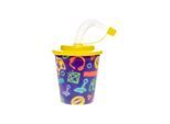 LG-Imports Cup with Lid and Straw Gamer 12 pcs.