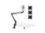 Puluz Desktop arm stand with 20cm LED Vlogging Ring PKT3089B