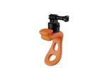 TELESIN multifunctional silicone mount for sports cameras (orange)