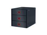 Leitz Click & Store Cosy Schubladenset (3 Schubladen) Samtgrau