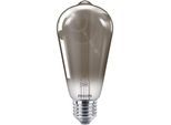 Philips LED-Lampe Classic Edison 2.3W/818 (11W) Smoky E27