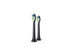 Philips Bürstenköpfe Sonicare W2 Optimal White HX6062 - replacement brushhead - black