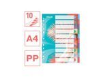 Esselte Colour'Breeze A4 Register 10 Taben, PP