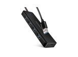 AXAGON SuperSpeed USB-A Travel Hub USB-Hubs - USB 3.2 - 4 - Schwarz