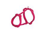 Trixie Premium H-harness XXS-XS: 20-32 cm/10 mm fuchsia