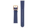 Withings Leather Wristband 18mm Navy Blue & Rose Gold