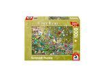 Schmidt Puzzle - Parrot jungle (1000 pieces) Boden