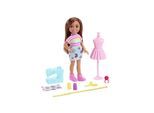 Barbie Chelsea Can Be Playset With Brunette Chelsea Fashion Designer Doll