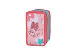 Undercover 3-Compartment Filled Pencil Case Minnie Mouse
