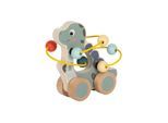 Small Foot - Wooden Push Figure Motor Skills Spiral Dino