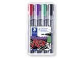 Staedtler Marker Lumocolor permanent 4pcs.box