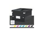 Leitz Click & Store WOW Aufbewahrungs- und Transportbox Klein (Für A5) Schwarz