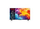 TCL 43" Flachbild TV LED 4K 43V6B