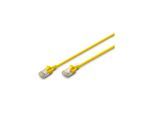 DIGITUS patch cable - 5 m - yellow - Gelb - 5 meter