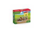 Schleich Pony Box with Iceland Pony Stallion