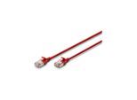 DIGITUS patch cable - 1.5 m - red - Rot - 1 meter