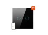 Avatto Smart Light Switch WiFi TS02-EU-B2 2 way (black)