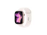 Apple Watch Series 11 GPS 46mm Rose Gold Aluminium Case with Light Blush Sport Band - M/L