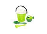 Cavallino Toys Cavallino Safari XL Classic Bucket Set with Watering Can Green 4 pcs.