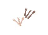 Dantoy - Cutlery set Mocha/Beige 6 pcs.