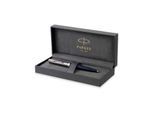 Parker 51 Kugelschreiber | Nachtblauer Schaft mit Chromfarbenen Zierteilen | Mittlere Schreibspitze mit Schwarzer Nachfüllmine | Geschenkbox