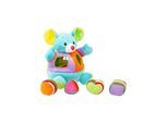 Small Foot - Shape Sorter Mouse Plush 5dlg.