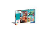 Clementoni Jigsaw Puzzle 4in1 Disney Animals Boden