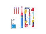 Bitvae Elektrische Zahnbürste Sonic toothbrush for kids with app and tip set BVK7S (blue)