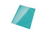 Leitz WOW Eckspannermappe Eisblau