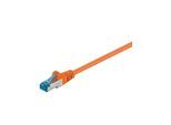 Pro LAN CAT 6A S/FTP - Orange - 0.25 meter