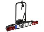 Kupplungsfahrradträger EUFAB "AMBER I", schwarz, B:102cm H:69cm T:29cm, Fahrradträger