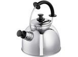 Wasserkessel SCHULTE-UFER "Mortimer", silber (silberfarben), Ø:17cm, Töpfe, Induktion
