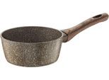 Kasserolle PINTINOX "Chalet", braun, Ø:16cm, Töpfe, Kasserolle, Stein-Optik, Induktionsgeeignet, Ø 16 cm