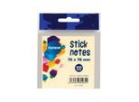 CENTRUM StickNotes 76*76mm 100 sheets pastel yellow