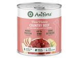 AniForte Nassfutter Rind mit Karotte 6x800 g