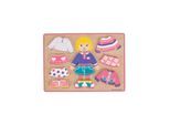 Bigjigs Wooden Dress Up Puzzle Girl 10pcs.