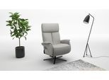 TV-Sessel SIT & MORE "Triple Seven Xtra large, bis 200kg belastbar, mit Herz-Waage Funktion", grau (light grau), B:86cm H:113cm T:86cm, Sessel, inkl. Kopfteil- & Drehfunktion, wahlweise mit Akku und Aufstehhilfe