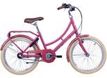 Kinderfahrrad S’COOL "S'COOL chiX classic" Gr. 29, beige (berry, beige), Fahrräder, Kinder, 29cm, 20 Zoll (50,80cm)