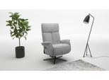 TV-Sessel SIT & MORE "Triple Seven Xtra large, bis 200kg belastbar, mit Herz-Waage Funktion", grau, B:86cm H:111cm T:86cm, 100%Polyester, Sessel, inkl. Kopfteil- & Drehfunktion, wahlweise mit Akku und Aufstehhilfe
