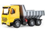Spielzeug-LKW LENA "Giga Trucks, Muldenkipper Arocs", grau (grau, gelb), Spielzeugfahrzeuge, KinderB:29cm H:34cm T:67cm, Kunststoff, Made in Europe, B:29cm H:34cm T:67cm