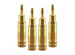 ClickTronic Banana Plug - 4 Pack