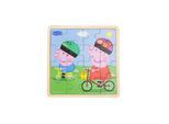Barbo Toys Peppa Pig - Wooden Puzzle - Bikeride