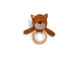 Filibabba Rattle w. Silicone teether - Freya the fox