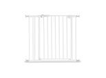 Hauck Clear Step Autoclose 2 security gate 75 - 80 cm white + 9 cm extension piece