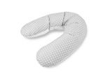 Patinio Stillkissen , Grau, Weiß , Textil , 34 l , Füllung: Mikroperlen , 160 cm , Textiles Vertrauen - Oeko-Tex® , Bezug abnehmbar, Bezug waschbar , Schlafen, Babytextil-Kollektionen