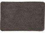 Badematte KLEINE WOLKE "»Scott«", schiefer, H:12mm, Polyester, Badematten, Badematte, Badteppich, Uni Farben, weich & kuschelig